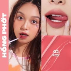 Son Tint Lì, Siêu Nhẹ Môi OFÉLIA Sugarplum MistyNow Blurring Tint 3.8g