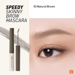 Mascara Lông Mày Peripera Speedy Skinny Browcara 3G