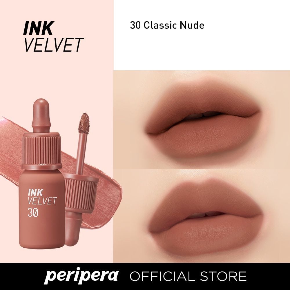 Son lì Peripera Ink Velvet Mịn Như Nhung Màu Sắc Thời Trang 4g