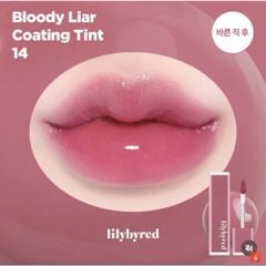 Son Kem Bóng Lì Lilybyred Bloody Liar Coating Tint 3.5g
