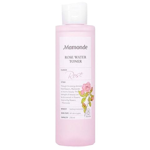 Nước Hoa Hồng Dưỡng Da Mamonde Rose Water Toner 250ml