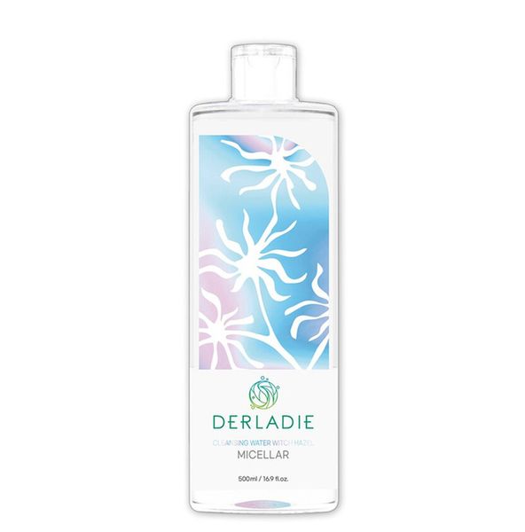 Nước Tẩy Trang Derladie Cleansing Water Witch Hazel làm sạch sâu cho da mụn 50ml/500ml