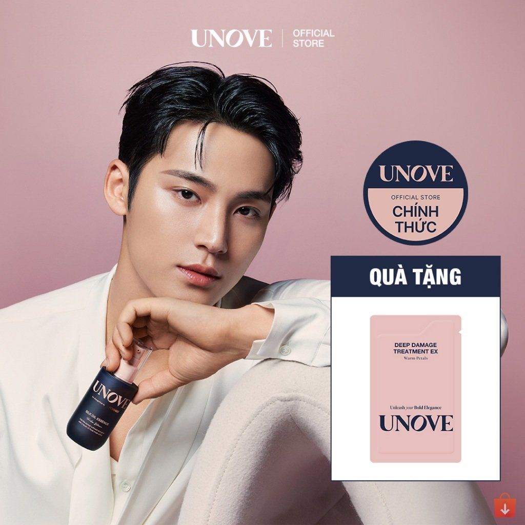 TINH CHẤT DẦU DƯỠNG UNOVE HƯƠNG NƯỚC HOA CHĂM SÓC TÓC ÓNG MƯỢT 70ml