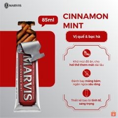 Kem Đánh Răng Marvis Loại Bỏ Mảng Bám Vết Ố Vàng Làm Trắng Răng