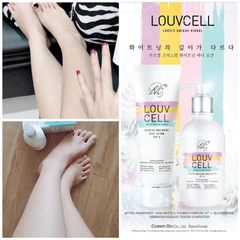 Kem dưỡng ẩm trắng da body Louv Cell Crystal Whitening Body Lotion 120ml (Tuýp)