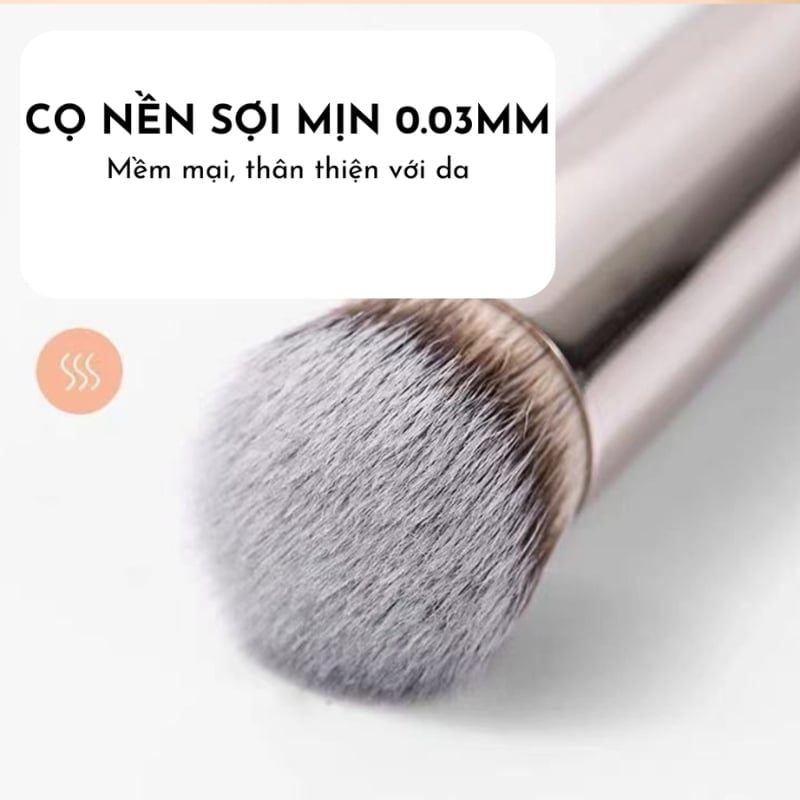 Cọ trang điểm lông thú mềm mại Cherry Velvet Touch lẻ đầy đủ các loại cọ chuyên dụng