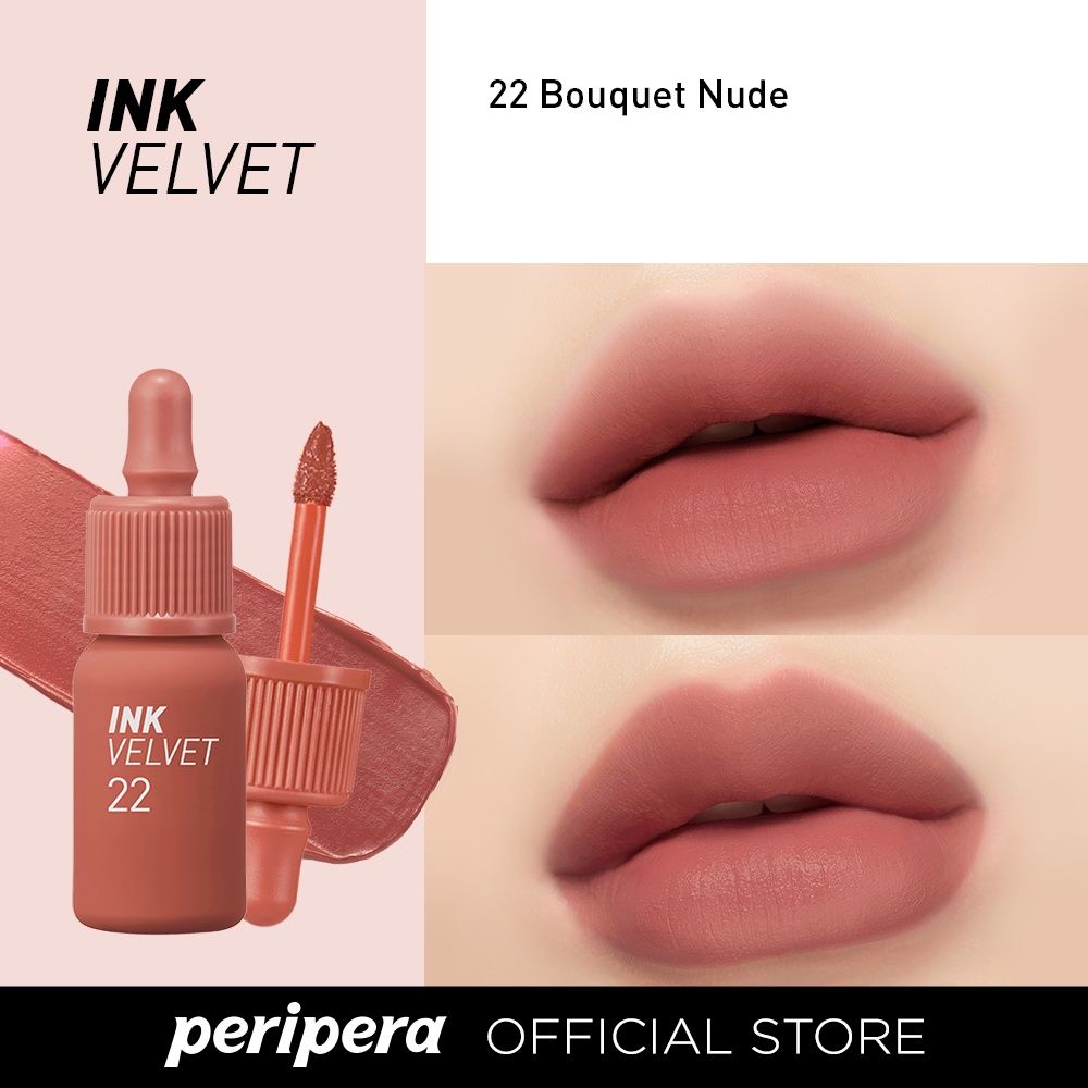 Son lì Peripera Ink Velvet Mịn Như Nhung Màu Sắc Thời Trang 4g