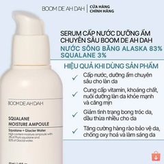Tinh Chất Dưỡng Dưỡng Trắng, Cấp Ẩm, Làm Dịu, Cải Thiện Độ Đàn Hồi & Săn Chắc Da BOOM DE AH DAH 50ml