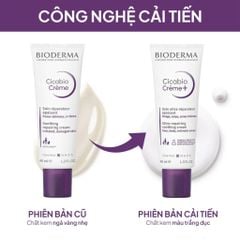 Kem phục hồi da tổn thương Bioderma Cicabio Creme+ 40ml