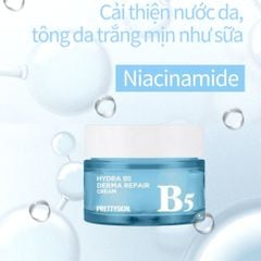 Kem dưỡng phục hồi và làm trắng da Prettyskin Hydra B5 Derma Repair Cream Pretty Skin 52ml (XANH)