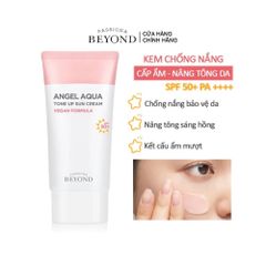 Kem Chống Nắng Nâng Tone, Dưỡng Ẩm Beyond Angel Aqua Tone Up, Moisture Sun Cream 50ml