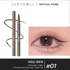 Bút kẻ mắt nước JUDYDOLL Siêu mảnh Slim liquid eyeliner Chống nước Lâu trôi Không lem 0,014mm