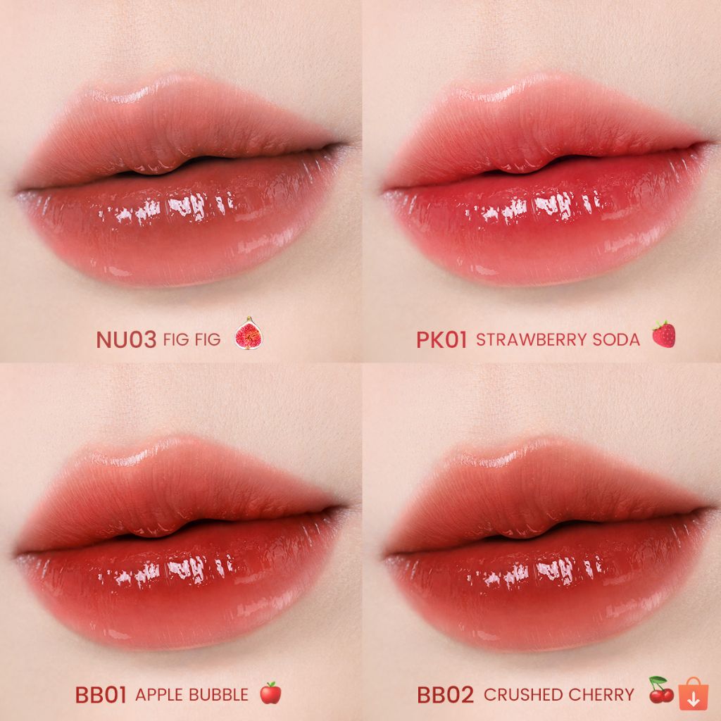Son FOCALLURE Tint Siêu Căng Bóng Mọng Nước Lâu Trôi 2g