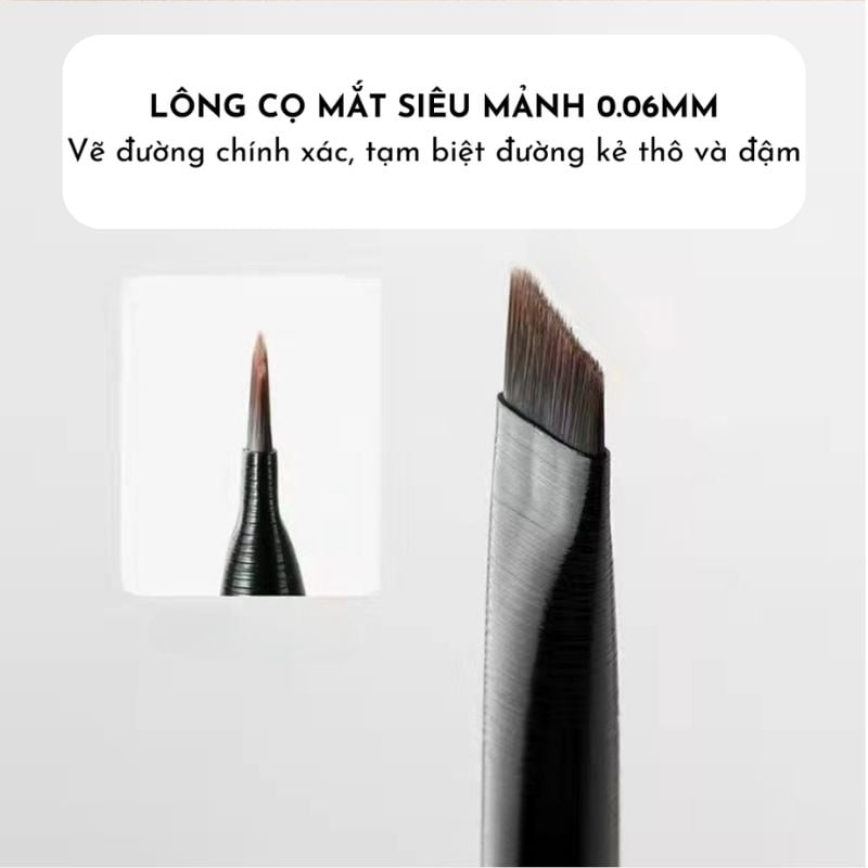 Cọ trang điểm lông thú mềm mại Cherry Velvet Touch lẻ đầy đủ các loại cọ chuyên dụng