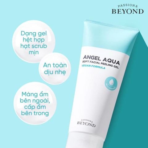 Tẩy tế bào vật lý thuần chay Beyond Angel Aqua Peeling Gel 100ml( lẻ 1 tuýt)