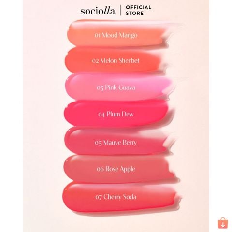 Son Tint Bóng Dasique Juicy Dewy Tint 3.5g