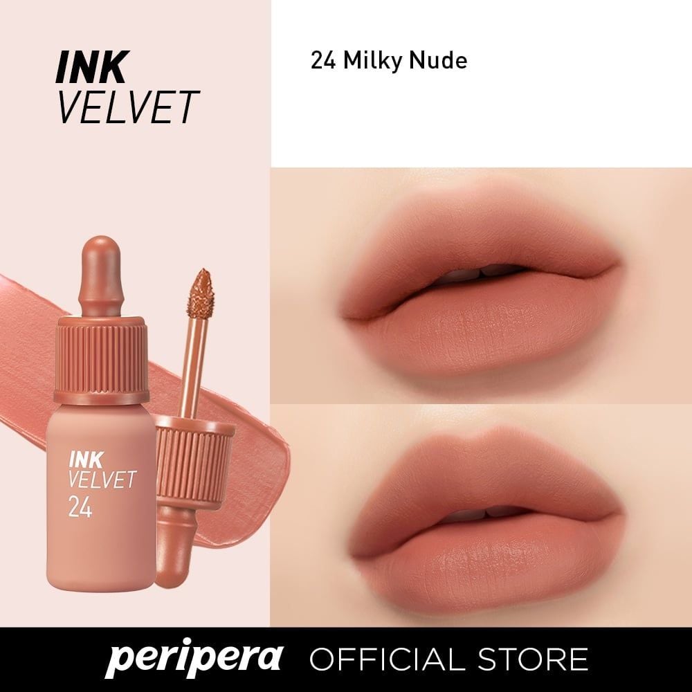Son lì Peripera Ink Velvet Mịn Như Nhung Màu Sắc Thời Trang 4g