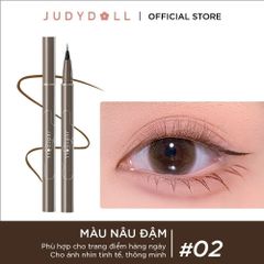 Bút kẻ mắt nước JUDYDOLL Siêu mảnh Slim liquid eyeliner Chống nước Lâu trôi Không lem 0,014mm