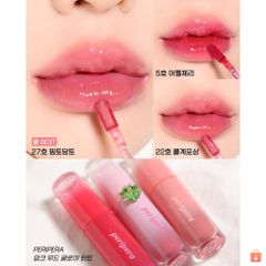 Son Tint Bóng Peripera Ink Mood Glowy Tint 4g Ngọt Ngào Căng Bóng Mềm Mượt