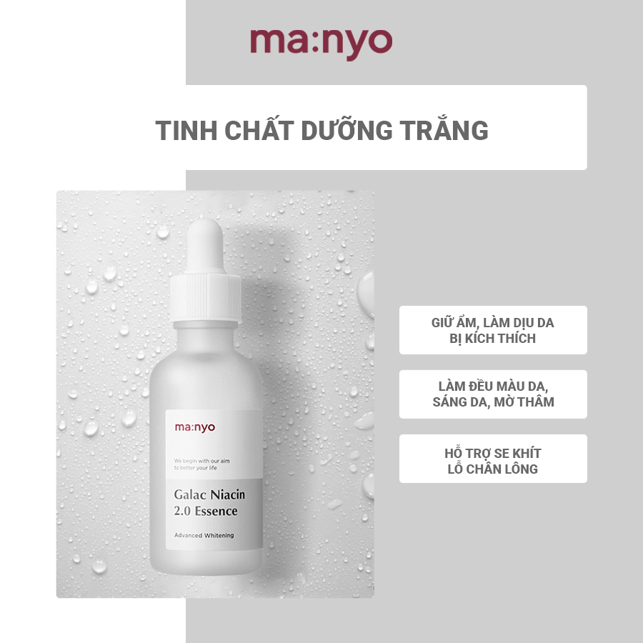 Tinh chất dưỡng sáng da Ma:nyo Galac Niacin 2.0 Essence 50ml