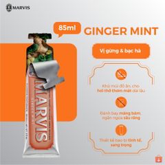 Kem Đánh Răng Marvis Loại Bỏ Mảng Bám Vết Ố Vàng Làm Trắng Răng