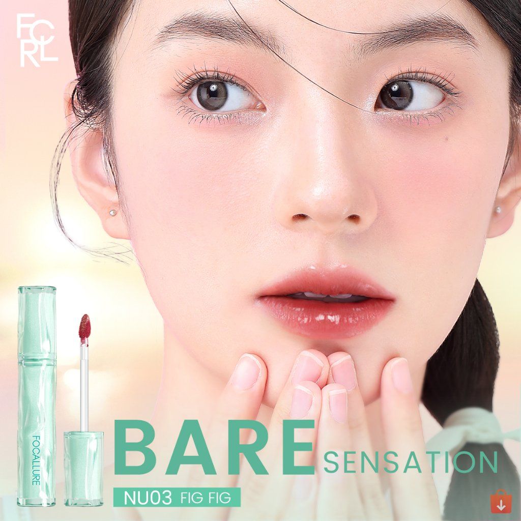 Son FOCALLURE Tint Siêu Căng Bóng Mọng Nước Lâu Trôi 2g
