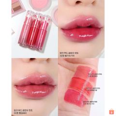 Son Tint Bóng Peripera Ink Mood Glowy Tint 4g Ngọt Ngào Căng Bóng Mềm Mượt