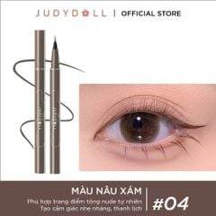 Bút kẻ mắt nước JUDYDOLL Siêu mảnh Slim liquid eyeliner Chống nước Lâu trôi Không lem 0,014mm