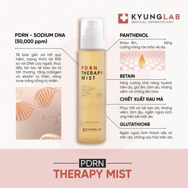 Xịt khoáng Kyunglab PDRN Therapy Mist 150ml