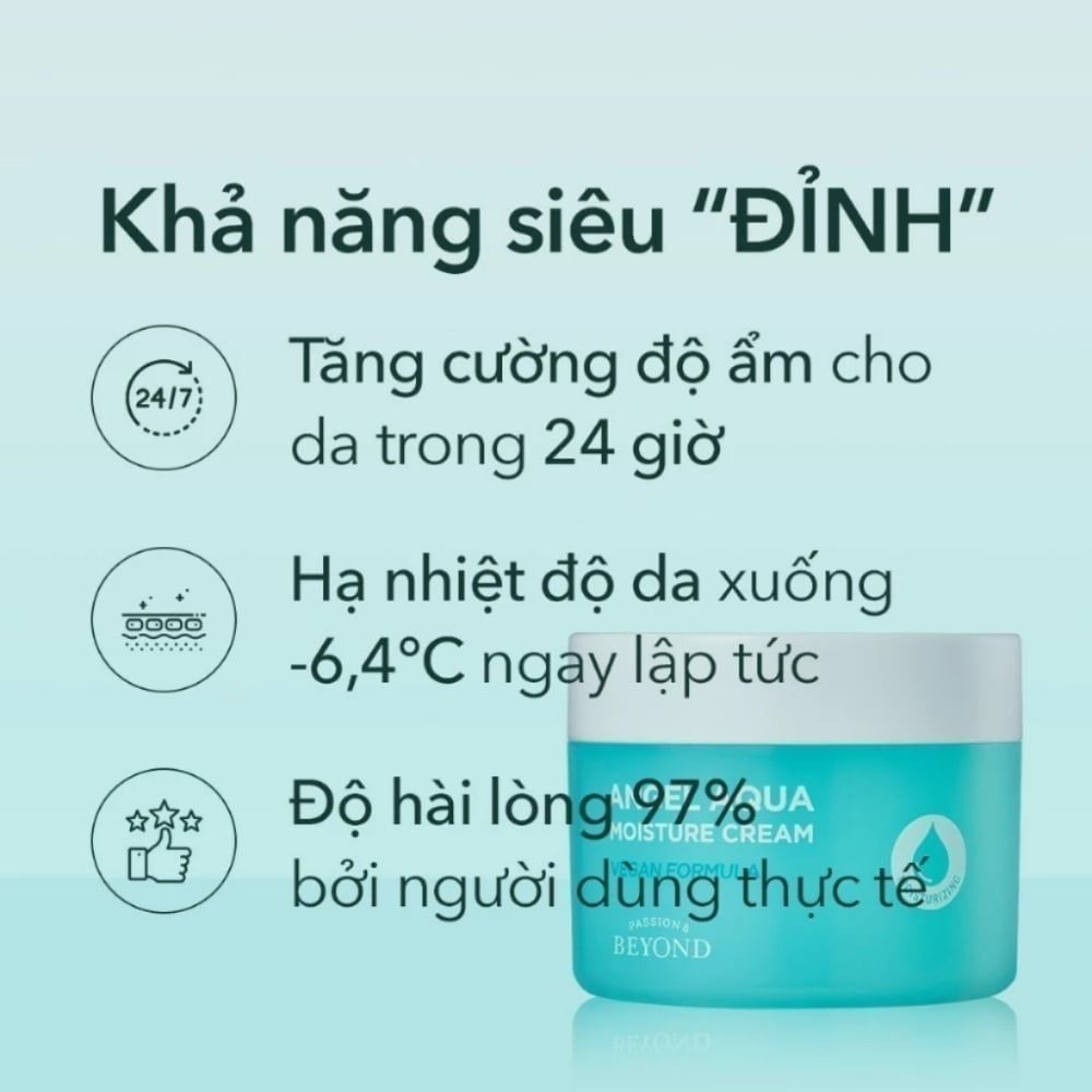 Kem Dưỡng Ẩm Beyond Angel Aqua Moisture Cream/Aqua Moisture Barrier Cream 150ml