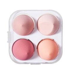Bông Mút Tán Nền Đa Năng Cherry TrioStyle chất liệu mềm mịn tạo lớp nền căng bóng tự nhiên nhiều màu sắc (hộp 4 mút)
