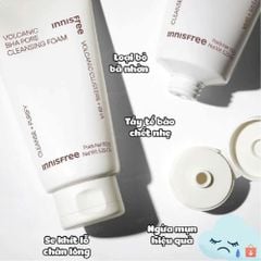 Sữa Rửa Mặt Innisfree Green Tea Hydrating Amino Acid - Bija Trouble - Volcanic Pore BHA Cleansing Foam 150g