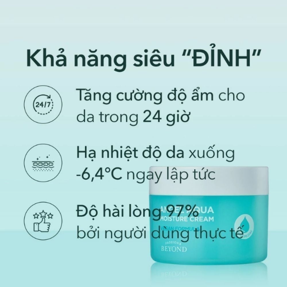 Kem Dưỡng Ẩm Beyond Angel Aqua Moisture Cream/Aqua Moisture Barrier Cream 150ml