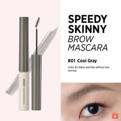 Mascara Lông Mày Peripera Speedy Skinny Browcara 3G