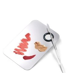 Khay Dụng Cụ Trộn Nền Cherry Pro Mix Bằng Thép Sáng Chống Gỉ Tặng Kèm Cây Trộn