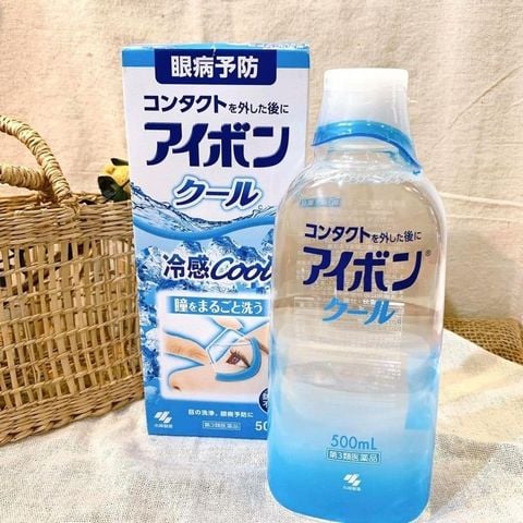 Nước rửa mắt Eyebon W Vitamin Kobayashi Nhật Bản 500ml