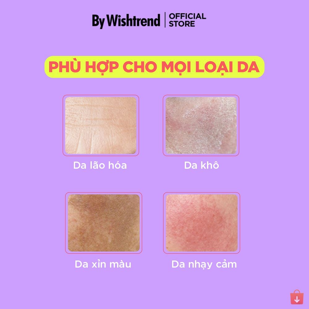 Mặt nạ cấp ẩm, dưỡng sáng đều màu da By Wishtrend Natural Vitamin 21.5% Enhancing Sheet Mask 23ml