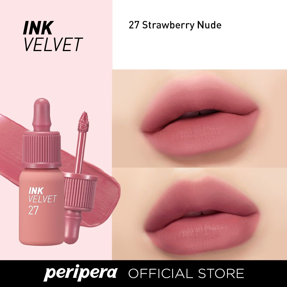 Son lì Peripera Ink Velvet Mịn Như Nhung Màu Sắc Thời Trang 4g