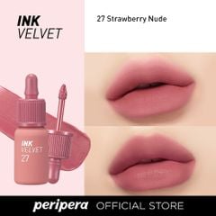 Son lì Peripera Ink Velvet Mịn Như Nhung Màu Sắc Thời Trang 4g