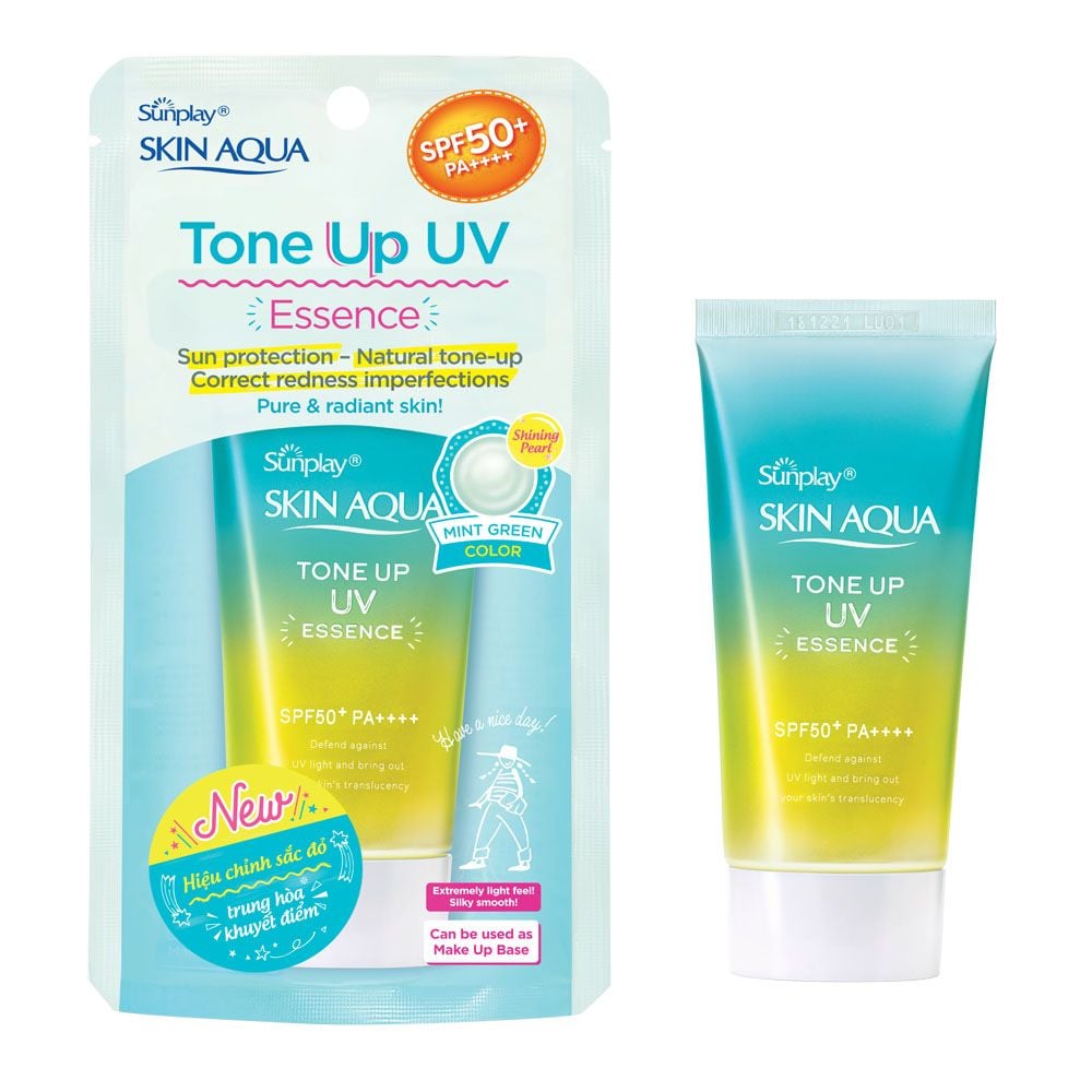 Kem chống nắng Sunplay Skin Aqua Tone Up UV Essence SPF50+ PA++++