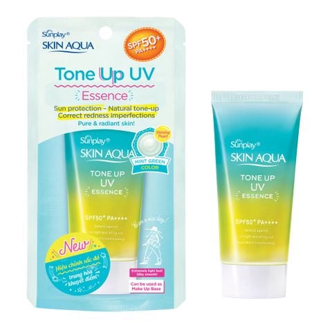 Kem chống nắng Sunplay Skin Aqua Tone Up UV Essence SPF50+ PA++++