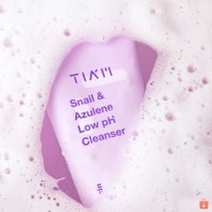 Sữa rửa mặt Tiam Snail & Azulene Low PH Cleanser 200ml
