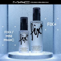 Xịt makeup đa năng MAC Fix+ Alcohol Free Multitasking Setting Spray 100ml không cồn, dưỡng ẩm làm mềm da và cố định lớp