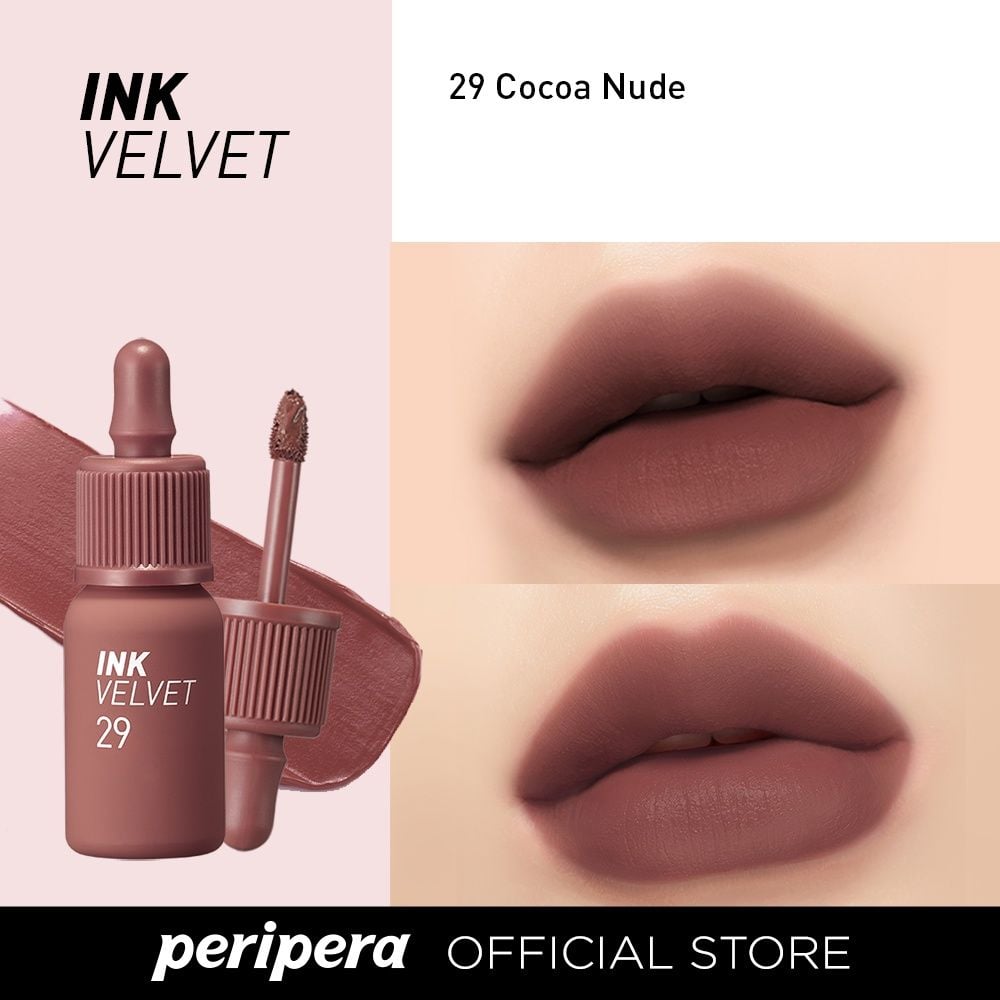 Son lì Peripera Ink Velvet Mịn Như Nhung Màu Sắc Thời Trang 4g