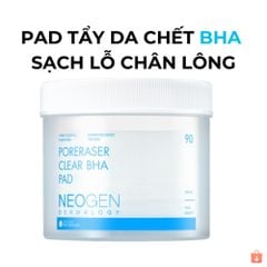 Toner Pad Tẩy Da Chết Neogen Dermalogy BHA, Cica, AHA, Niacinamide Dưỡng Ẩm Da, Se Khít Lỗ Chân Lông