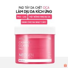Toner Pad Tẩy Da Chết Neogen Dermalogy BHA, Cica, AHA, Niacinamide Dưỡng Ẩm Da, Se Khít Lỗ Chân Lông