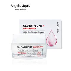 Kem dưỡng trắng Angel's Liquid Glutathione + 5% Niacinamide 7 day whitening program 700v cream 50ml