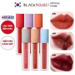 [A1- A32] Son Kem Lì Hàn Quốc Black Rouge Air Fit Velvet Tint 4.5g