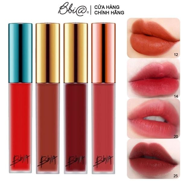 Son Kem Lì, lên Màu Siêu Chuẩn Bbia Last Velvet Lip Tint 5g