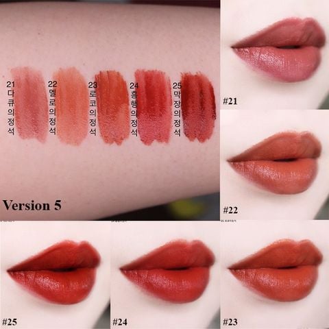 Son Kem Lì, lên Màu Siêu Chuẩn Bbia Last Velvet Lip Tint 5g